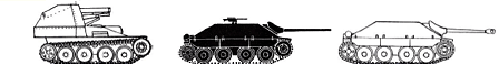1943 GW38(t)K 150mm H&nbsp; |&nbsp; 1944 JagdPz 38(t) 75mm&nbsp; 