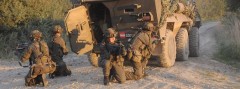 Radpanzer Pandur A1 am Waldviertler Truppenübungsplatz Allentsteig © Strobl
