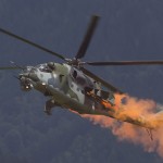 Mil Mi 24 Hind bei der Airpower 2011