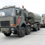 ÖAF 34.440 VFA mit Tiefladeanhänger 55 t für den Straßentransport von Kampfpanzern © PzBrig15 ÖAF 34.440 VFA mit Tiefladeanhänger 55 t für den Straßentransport von Kampfpanzern © PzBrig15
