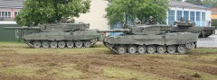 Kampfpanzer Leopard 2 A4 des Panzerbataillons 14 (PzB14)