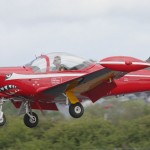 054 - Die Red Devils (Diables Rouges) sind das traditionsreiche Kunstflugteam der belgischen Luftwaffe. Das Team wurde im April 2011 mit vier - leider unwürdigen - Siai Marchetti SF260 wieder aufgestellt Red Devils (Diables Rouges) / Siai Marchetti SF260