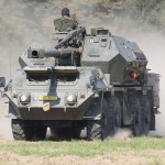 012 - SPGH-M77 Dana ist eine 152 mm Haubitze auf Selbstfahrlafette der tschechischen Armee SPGH-M77 Dana - 152 mm Haubitze auf Selbstfahrlafette
