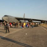 072 - Für die tschechischen Medien war der strategische Bomber Boeing B-52H Stratofortress (1008) der US Air Force das Highlight der NATO Tage Boeing B-52H Stratofortress (1008) der US Air Force