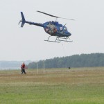 Slalom-Bewerb Bell OH-58B Kiowa (3C-OK)