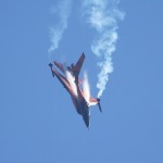 103 - F-16 Demo Team aus den Niederlanden - Gegenlichtstudie Lockheed Martin F-16 MLU Fighting Falcon
