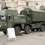 MAN 38.440 8x8 ÖBH gepanzert mit Hakenlastsystem