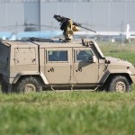 016 - Iveco LMV mit 12,7 mm MG in einer Waffenstation Kongsberg Protector M151A2 Iveco LMV mit Waffenstation Kongsberg Protector M151A2