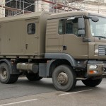 MAN 12.240 4x4 BL mit Wechselaufbau "Feldkabeltrupp"