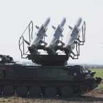 049 - Fliegerabwehrsystem 2K12 M2 KUB (NATO Code: SA-6 GAINFUL) in Feuerstellung Fliegerabwehrsystem 2K12 M2 KUB (NATO Code: SA-6 GAINFUL)