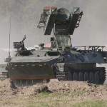 046 - Fliegerabwehr-System 9K35M STRELA-10M (NATO Code SA-13 GOPHER) auf einem MT-LB Transporter 9K35M STRELA-10M (NATO Code SA-13 GOPHER) auf MT-LB Transporter