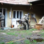 Auch die Terroristen aus dem Wohngebäude konnten festgenommen werden © Weinviertler Kommando Militärstreife und Militärpolizei