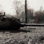 Angeblich war auch der Turm von Schwarzeneggers M47 in einer Festen Anlage eingebaut als man ihn fand. Das klingt plausibel, denn viele M47 Panzertürme des PzB4 wurden ab 1972 stationär eingesetzt © Archiv M47 Turm Feste Anlage