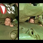 Arnold Schwarzenegger und sein M47 ’331′ M47 Patton '331' von Arnold Schwarzenegger