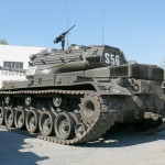 M47D 'S56' - gut zu erkennen ist das völlig neue Heck, um die größeren Teile des M60 unterzubringen / M47D 'S56' - the back was modified for the bigger parts of the M60 tank © Doppeladler.com Mittlerer Kampfpanzer M47D Patton 'S56'