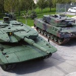 Vorher-Nachher: Leopard 2NG von Aselsan neben dem Leopard 2A4 © Aselsan Leopard 2NG von Aselsan