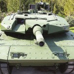 Nahaufnahme des Leopard 2NG von Aselsan. Die Zusatzpanzerung ist gut zu erkennen © Aselsan Leopard 2NG von Aselsan