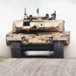 Kampfpanzer Leopard 2A4M CAN mit Barracuda Tarnsystem © Canadian Armed Forces Leopard 2A4M CAN