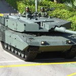Kampfpanzer Leopard 2A4 SGP der Streitkräfte Singapurs © Singapore Armed Forces Kampfpanzer Leopard 2A4 SGP