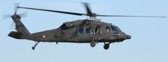 Sikorsky S-70A-42 Black Hawk über dem Fliegerhorst Brumowski © Doppeladler.com