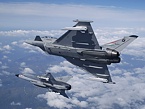 Eurofighter Typhoon und Saab Draken
