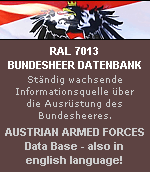 RAL 7013 - Die Bundesheer Datenbank
