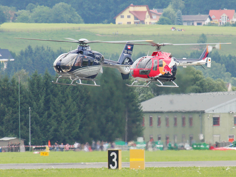 Eurocopter EC 135 und MBB BO-105