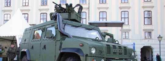 Geschütztes Mehrzweckfahrzeug IVECO LMV des Österreichischen Bundesheeres