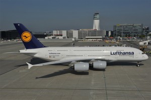 Airbus A380 D-AIMG "Wien" am Flughafen Wien-Schwechat