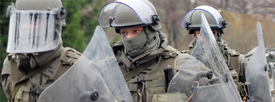 Österreichische Soldaten in CRC-Ausrüstung