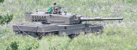 Kampfpanzer Leopard 2 A4 der Kampfgruppe 35 © Doppeladler.com