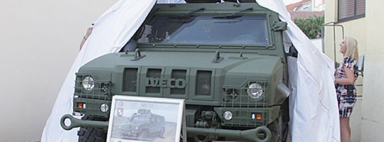 IVECO LMV des Aufklärungs- und Artilleriebataillons AAB 3 © diedritte.at/Bodensteiner