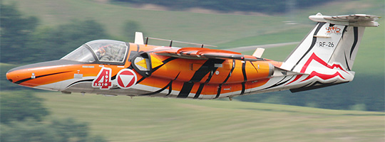 Saab 105 Oe bei der AIRPOWER im Jahr 2011 © Doppeladler.com