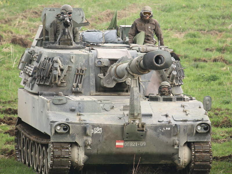 155 mm Panzerhaubitze M109 A5Ö © Doppeladler.com