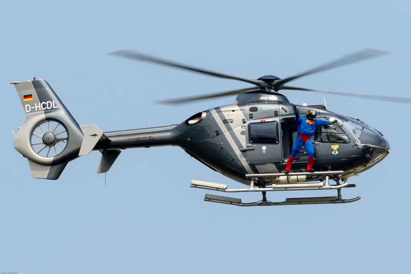 Airbus Helicopters EC135 P2+ mit Kennung 'D-HDCL' wird vom MFG5 in der Ausbildung genutzt © Fighter 117