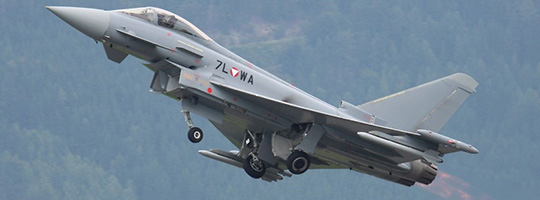 Eurofighter Typhoon bei der AIRPOWER13 © Doppeladler.com