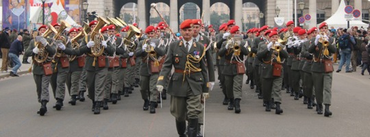 Das Bundesheer am Heldenplatz © Doppeladler.com