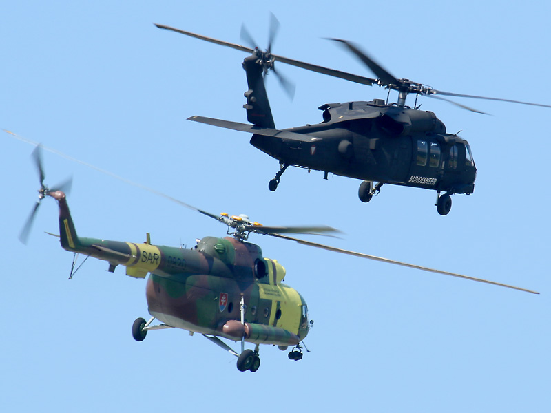 Österr. Sikorsky S-70A-42 Black Hawk wurde als Nachfolger des Mil Mi-17 (0820) präsentiert © Doppeladler.com