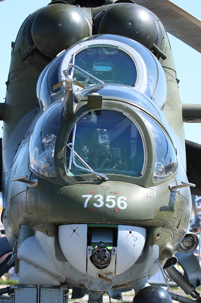 Mil Mi-24V Hind 7356 der tschechischen Luftwaffe © Doppeladler.com