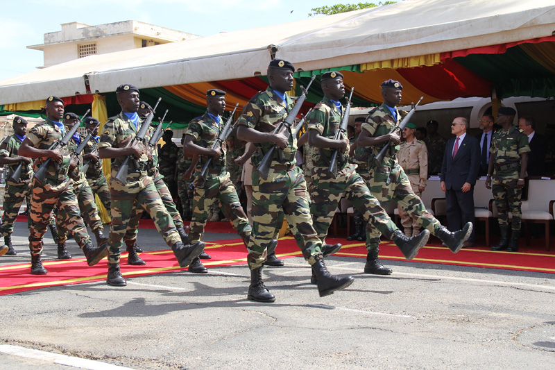 Parade als Teil der Closing Ceremony © US Botschaft Senegal