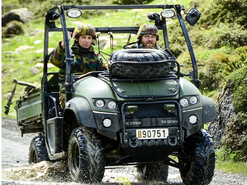 Leichtes ATV des belgischen Kontingents © Bundesheer