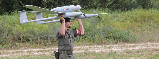 TRACKER UAV im Grenzeinsatz © Bundesheer