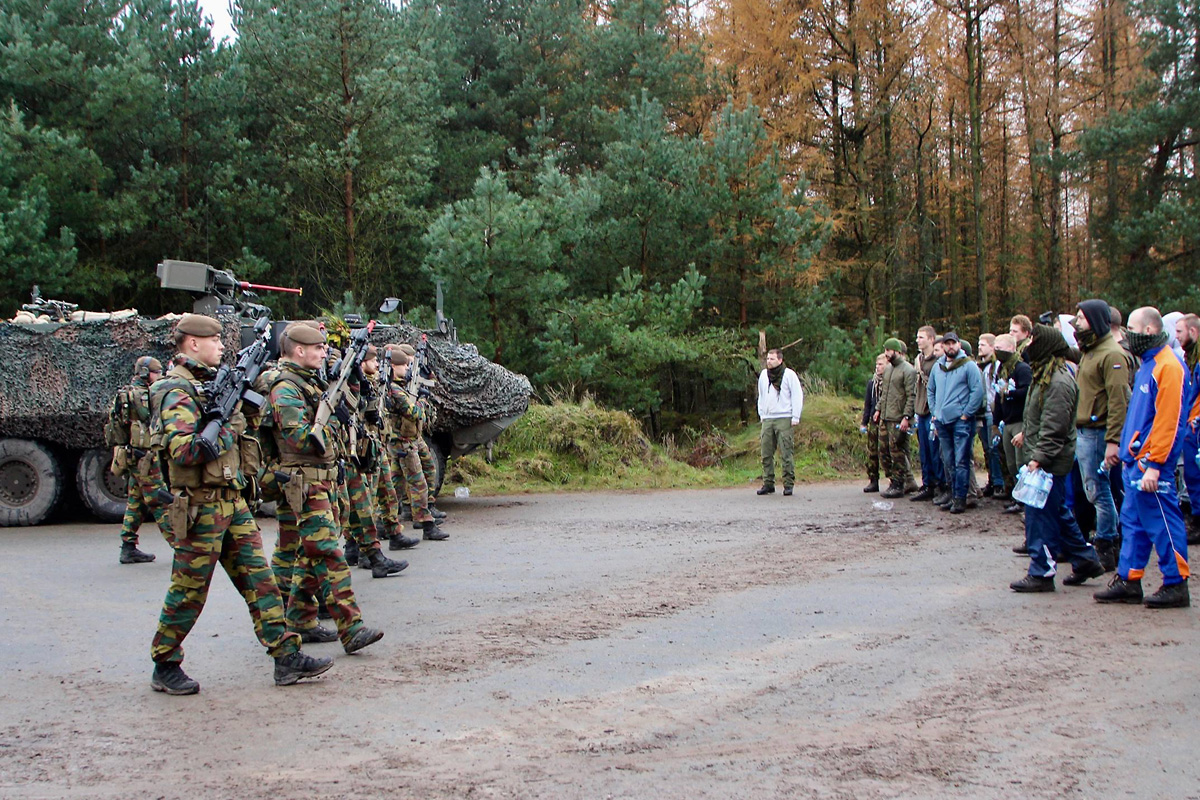 Belgische Soldaten im CRC Einsatz © Bataljon Bevrijding
