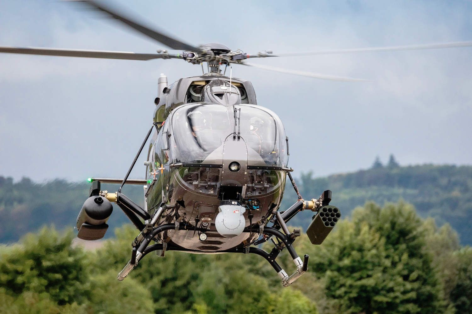 Der H145M kann mit der HForce Bewaffnungsoption ausgeliefert werden © Airbus