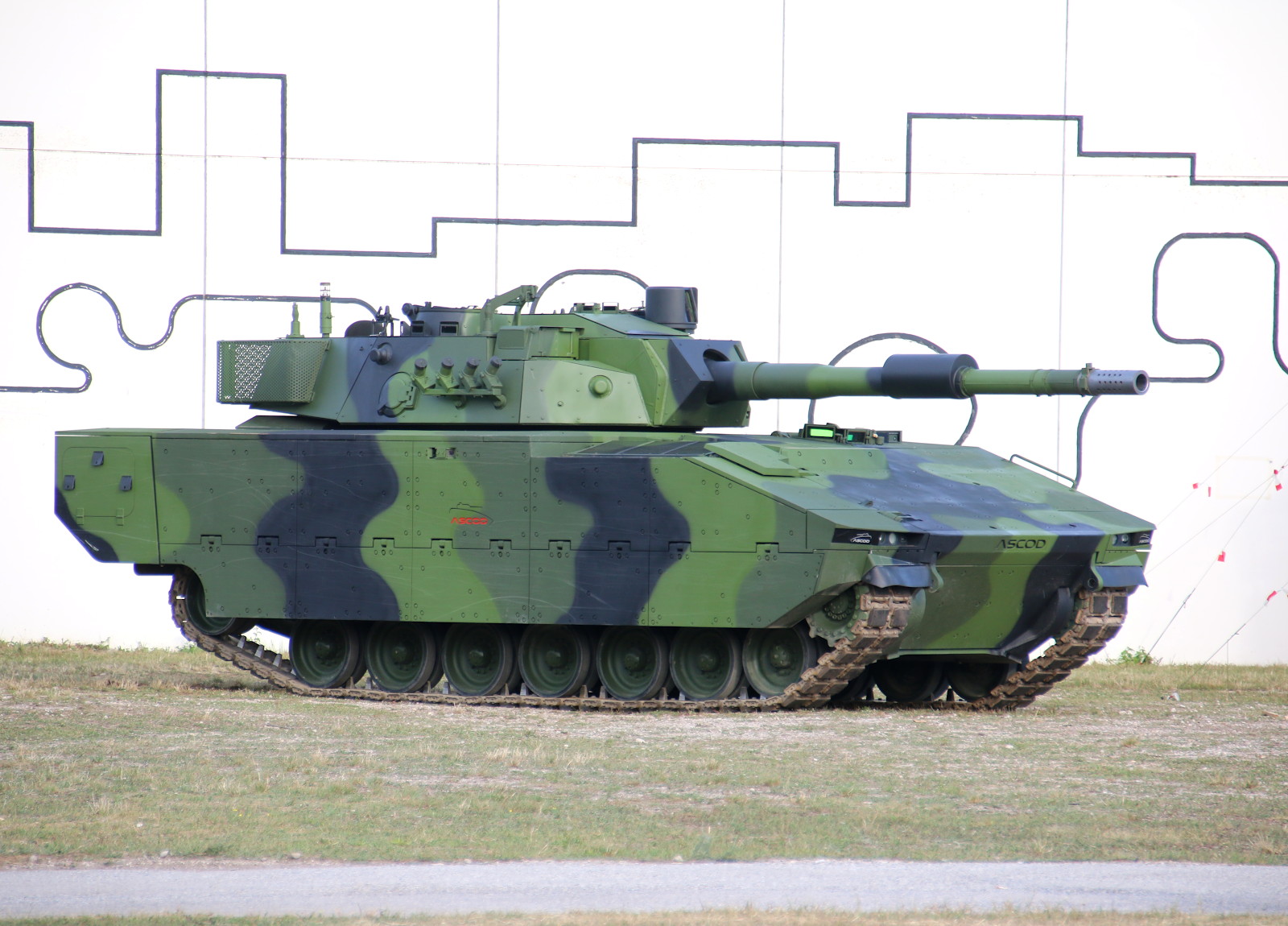 Werks-Prototyp des ASCOD Medium Main Battle Tank von GDELS Steyr © Doppeladler.com