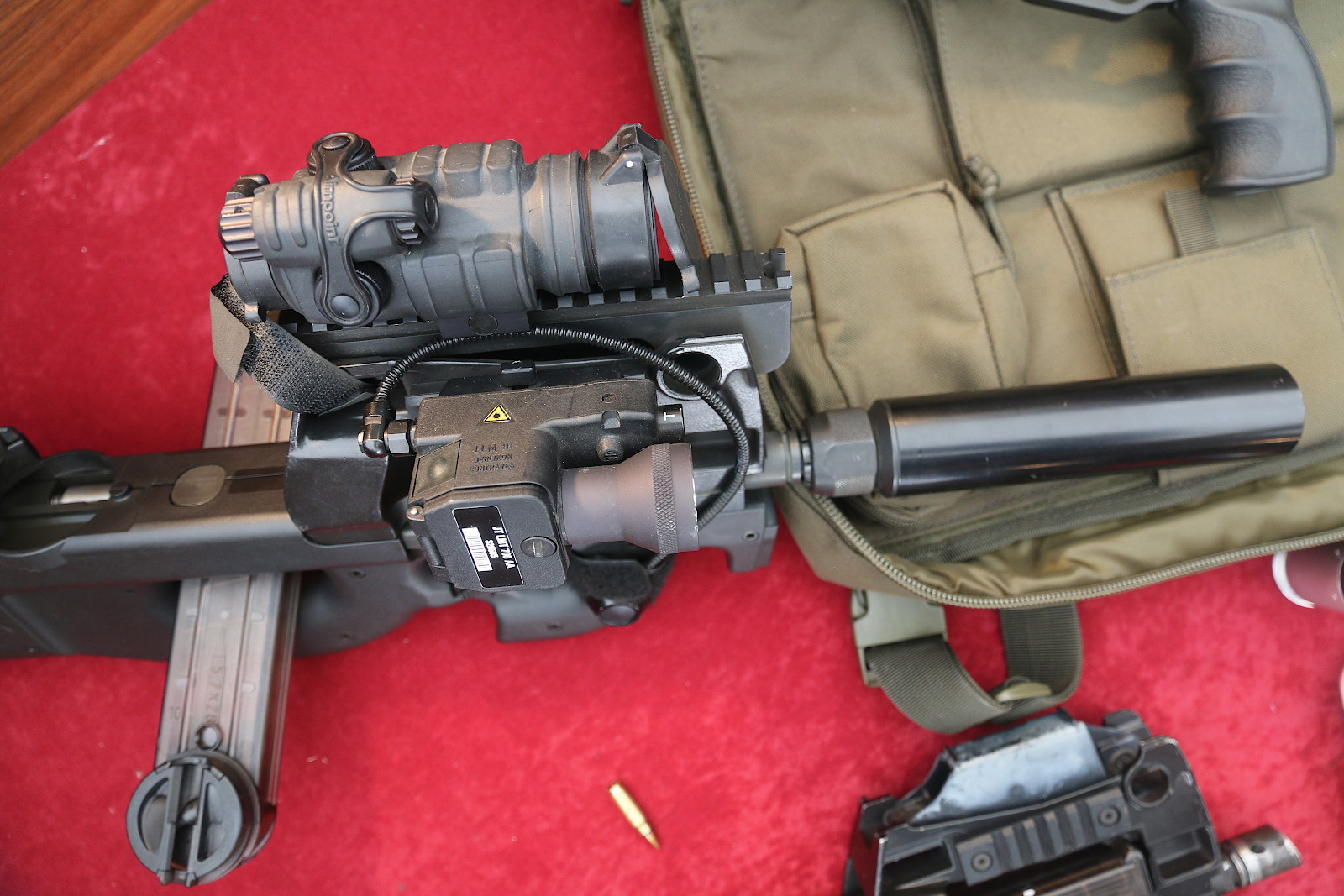 5,7 mm Maschinenpistole P90 Tactical von FN Herstal © Doppeladler.com