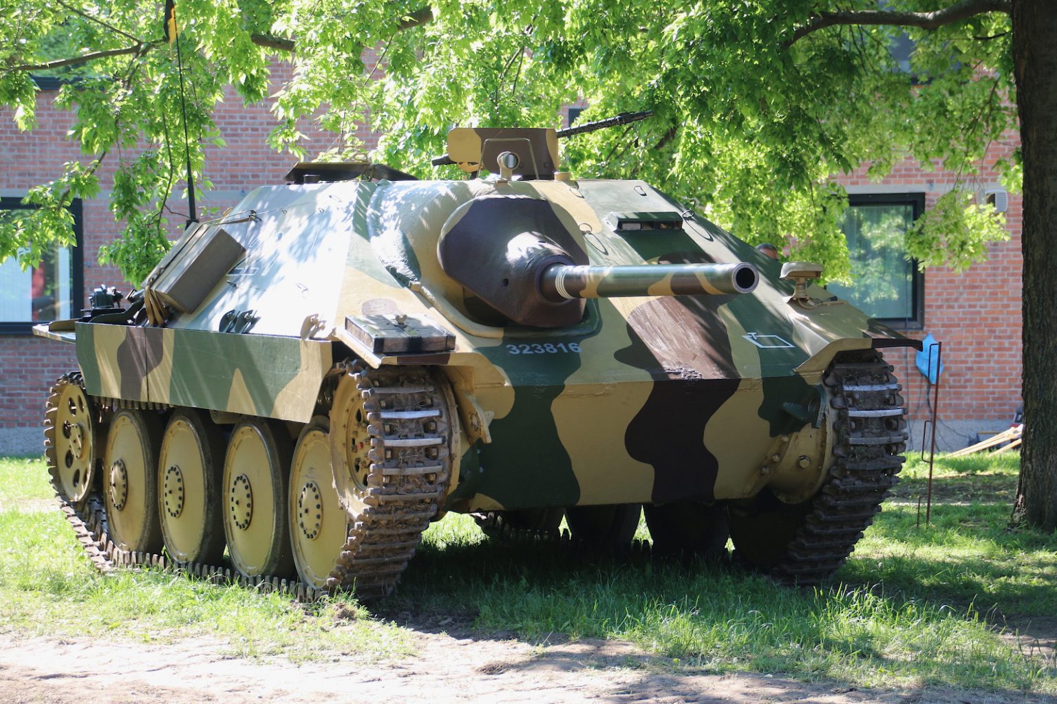 Jagdpanzer 38(t) Hetzer in den Farben der ehem. dt. Wehrmacht © Doppeladler.com