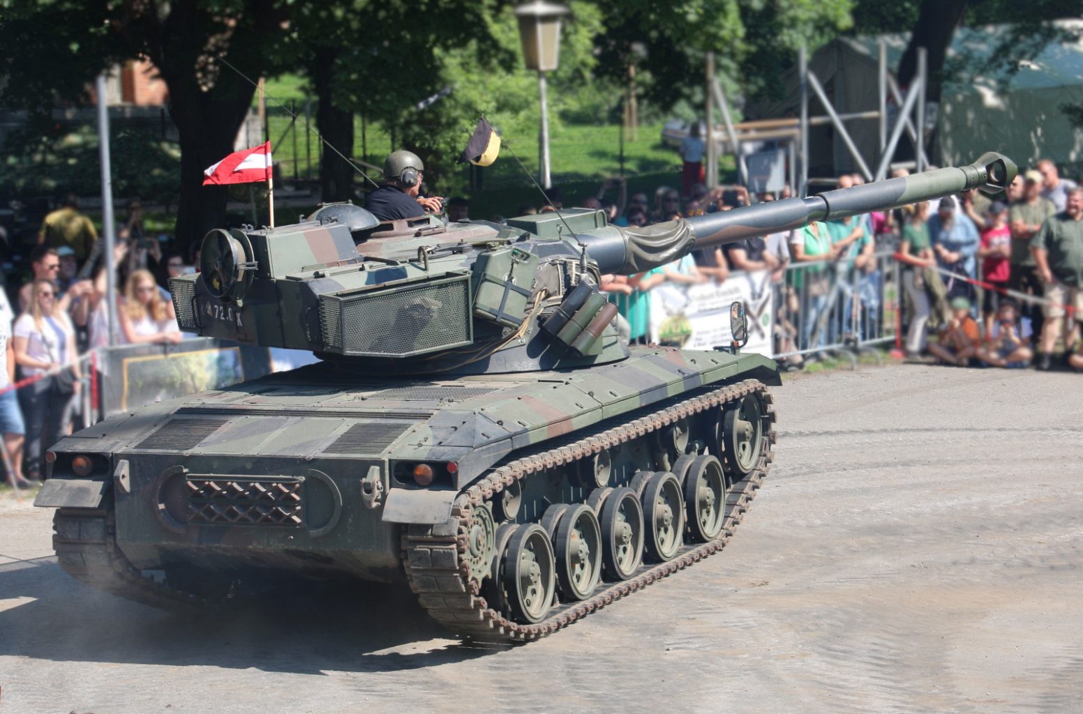 Exakt dieser Jagdpanzer Kürassier A1 bewachte 1991 im Slowenienkrieg den Karawankentunnel © Doppeladler.com