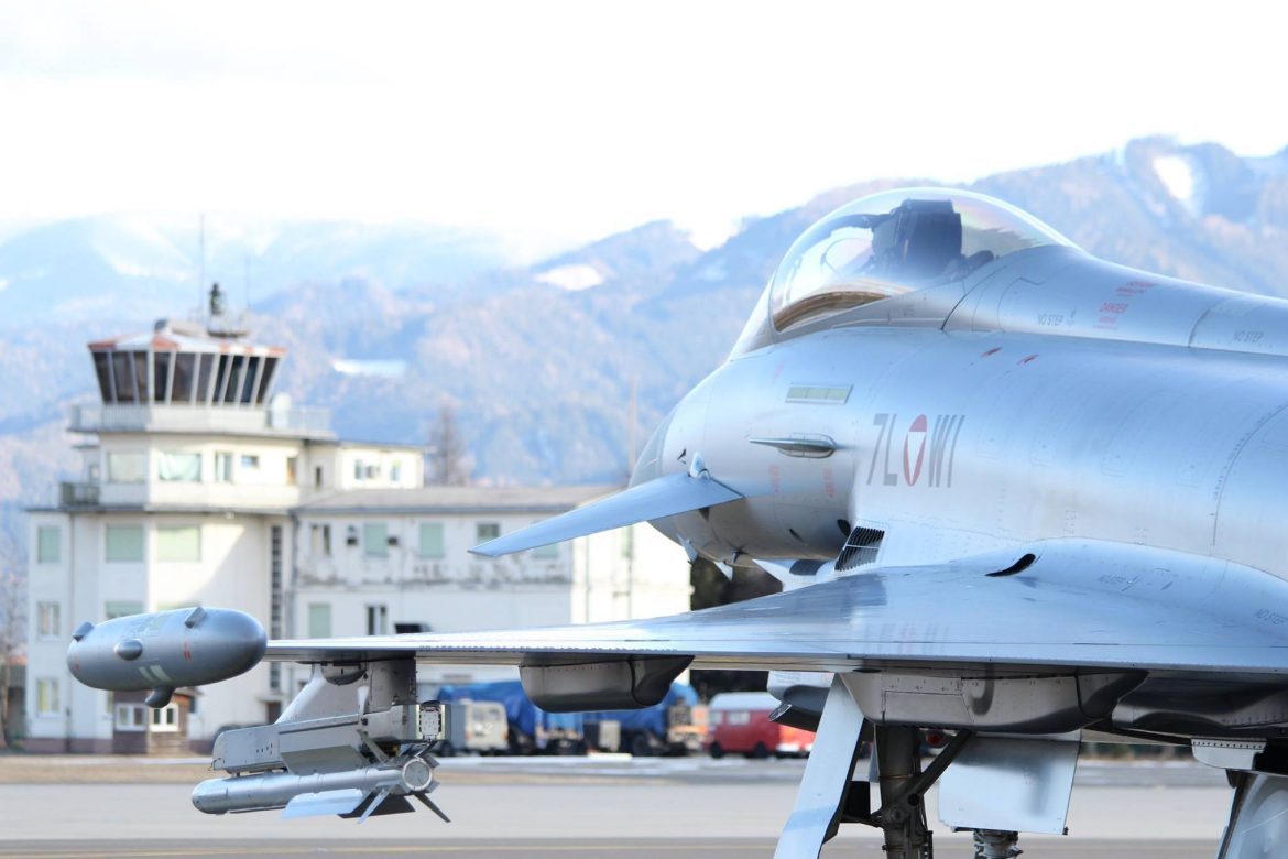 Eurofighter Typhoon in Zeltweg © Bundesheer
