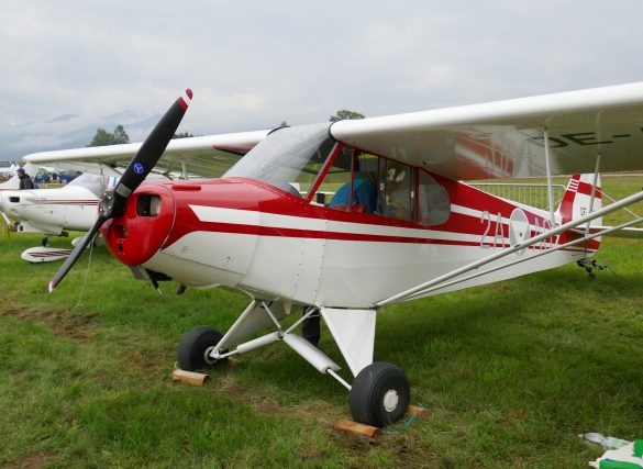 Diese Piper PA-18-95 Super Cub diente als 2A-AO 1957-1966 beim Bundesheer © Doppeladler.com